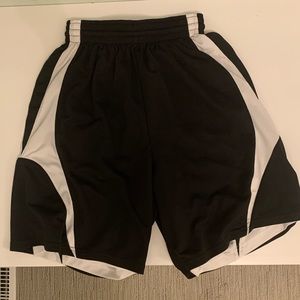 Reversible Black and White Basketball Shorts